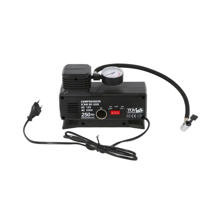 Atlas843 Göstergeli 250 Psı 12v 35 Lpm Oto Hava Kompresörü