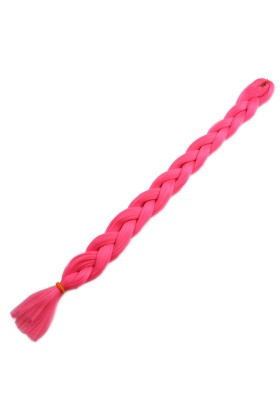 Afrika Örgüsü Ve Rasta İçin Sentetik Saç - Neon Pembe