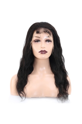 Front Lace Gerçek Tül Peruk Dalgalı  - Doğal - 60-65cm