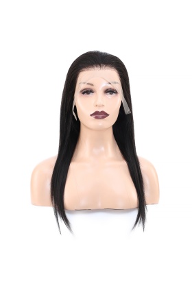 Front Lace Gerçek Tül Peruk Düz - Doğal - 55-60cm
