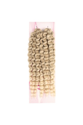 Nice Bulk Afro Su Dalgası Saç - Küllü Balköpüğü / Platin Ombreli