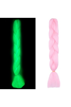 Fosforlu Neon Örgülük Saç Esperer 100 Gr. - Şeker Pembesi