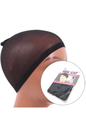 Peruk Takım Bonesi & Filesi - Siyah - 1 Paket / 2 Adet