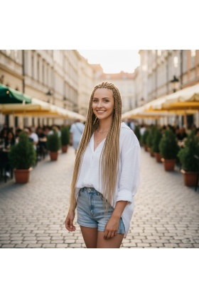 Afrika Örgüsü Ve Rasta İçin Sentetik Saç - Karamel