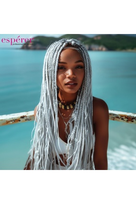 Sentetik Örgülük Saç Esperer 100 Gr. - Açık Gri