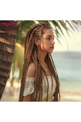 Sentetik Örgülük Saç Esperer 100 Gr. - Karamel