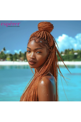 Sentetik Örgülük Saç Esperer 100 Gr. - Bakır