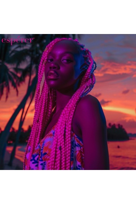 Sentetik Örgülük Saç Esperer 100 Gr. - Neon Pembe