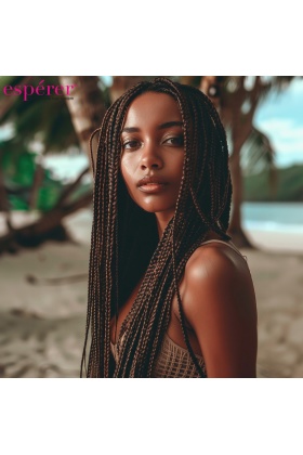 Sentetik Örgülük Saç Esperer 100 Gr. - Kızıl Kahve