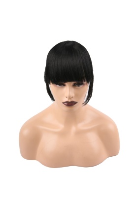 Fiber Sentetik Perçem - Koyu Siyah