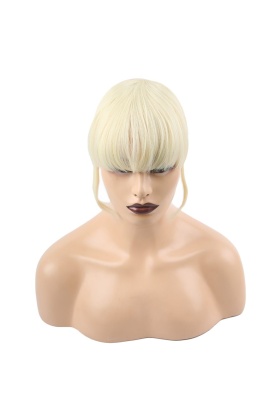 Fiber Sentetik Perçem - Açık Platin