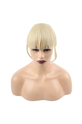 Fiber Sentetik Perçem - Sarı Platin Röfleli