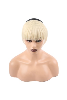 Taçlı Fiber Sentetik Perçem - Platin