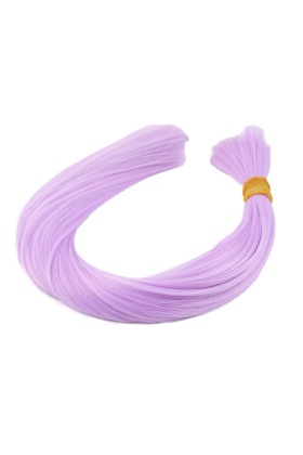 Açık Lila  Renkli Sentetik Boğum Saç - 1Kg