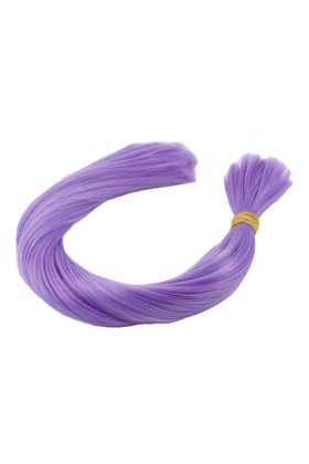 Koyu Lila Renkli Sentetik Boğum Saç - 1Kg