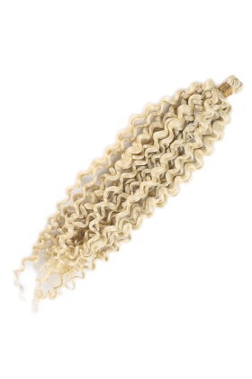 Afro Dalgası Saç - Platin