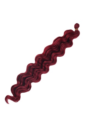 Su Dalgası Saç - Kızıl