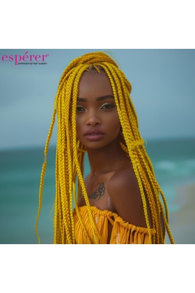 Sentetik Örgülük Saç Esperer 100 Gr. - Koyu Sarı