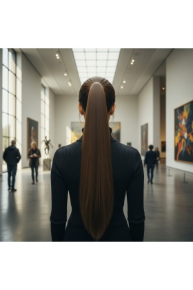 Tokalı Düz At Kuyruğu - Kumral