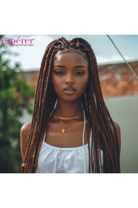 Sentetik Örgülük Saç Esperer 100 Gr. - Koyu Kumral