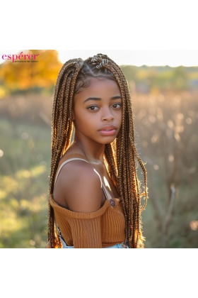 Sentetik Örgülük Saç Esperer 100 Gr. - Küllü Kumral