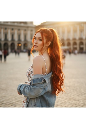 Bağlamalı Dalgalı At Kuyruğu - Bakır