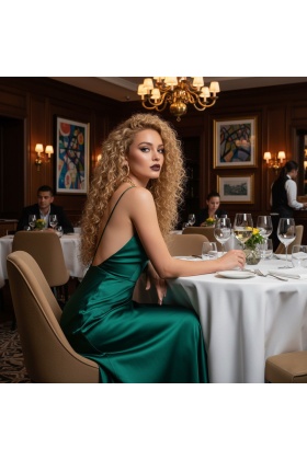 Afro Dalga Front Lace Gerçek Tül Peruk - Altın Karamel - 70-75cm