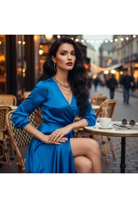 Front Lace Gerçek Tül Peruk Dalgalı  - Doğal - 60-65cm