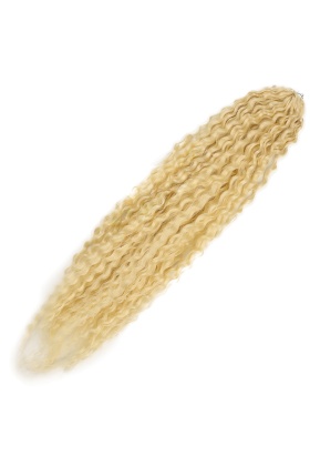 Brazilian Afro Dalgası Saç - Platin