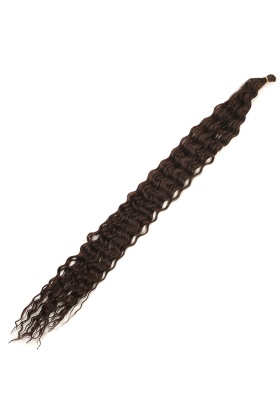 Rus Afro Dalgası Saç - Kahverengi