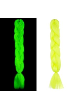 Fosforlu Neon Örgülük Saç Esperer 100 Gr. - Sarı