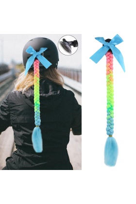 Motosiklet Kaskı Örgülü At Kuyruğu - ACM05