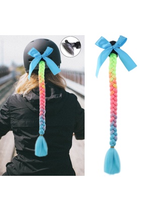 Motosiklet Kaskı Örgülü At Kuyruğu - ACM07