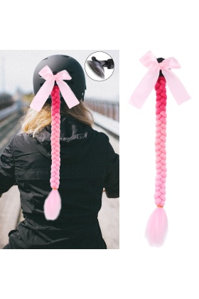 Motosiklet Kaskı Örgülü At Kuyruğu - ACM10