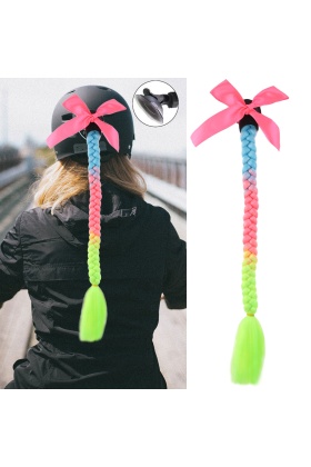 Motosiklet Kaskı Örgülü At Kuyruğu - ACM20