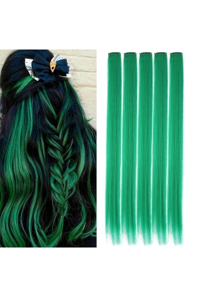 Renkli Sentetik Çıt Çıt - 5 Adet - D25