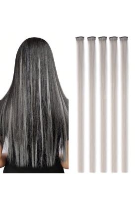 Renkli Sentetik Çıt Çıt - 5 Adet - D23