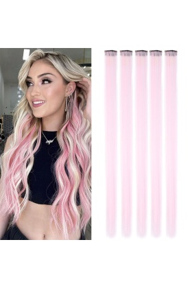 Renkli Sentetik Çıt Çıt - 5 Adet - D20