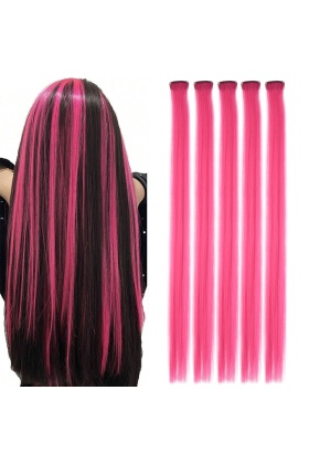 Renkli Sentetik Çıt Çıt - 5 Adet - D17