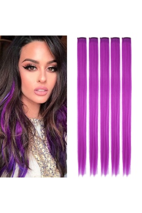 Renkli Sentetik Çıt Çıt - 5 Adet - D16