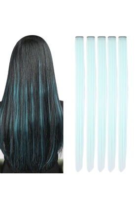 Renkli Sentetik Çıt Çıt - 5 Adet - D15