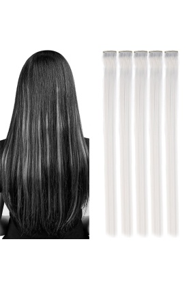 Renkli Sentetik Çıt Çıt - 5 Adet - D12