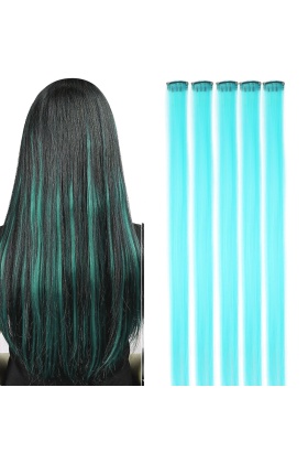 Renkli Sentetik Çıt Çıt - 5 Adet - D11