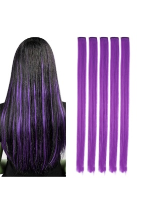 Renkli Sentetik Çıt Çıt - 5 Adet - D09