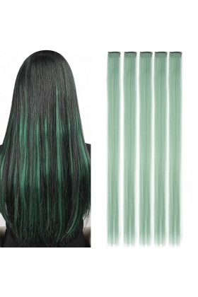 Renkli Sentetik Çıt Çıt - 5 Adet - D07