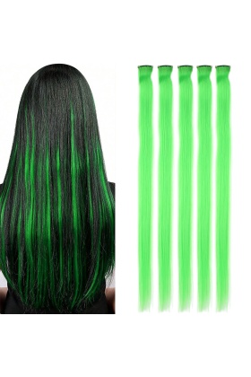 Renkli Sentetik Çıt Çıt - 5 Adet - D06