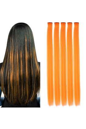 Renkli Sentetik Çıt Çıt - 5 Adet - D02