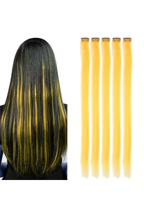 Renkli Sentetik Çıt Çıt - 5 Adet - D01