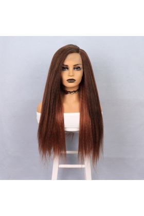 Kızıl Kahve Yaki Afro Peruk