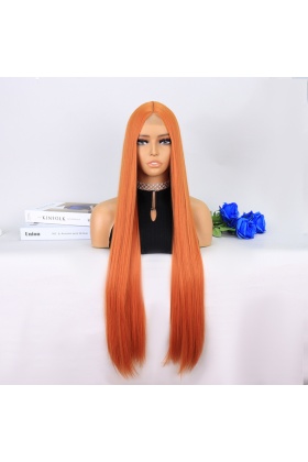 Bakır Ekstra Uzun Tül Peruk